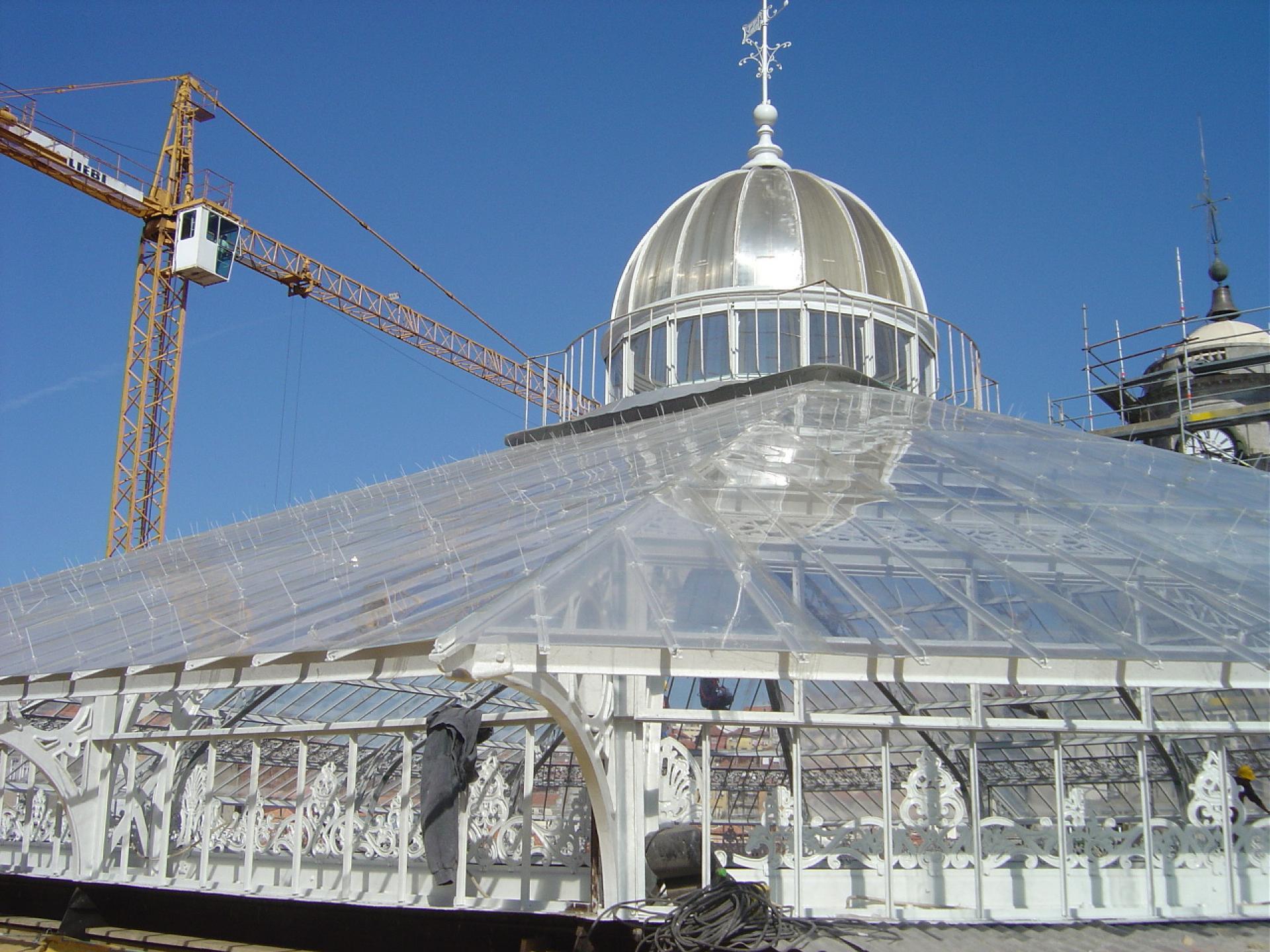 Recuperação das coberturas do Palácio da Bolsa