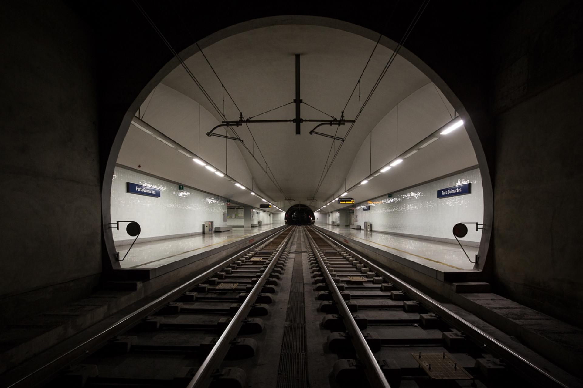 Túneis do Metro do Porto, Faria Guimarães e Túnel J